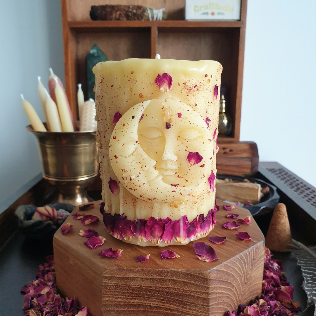 Instructions For Burning Your Beeswax Pillar Candle
