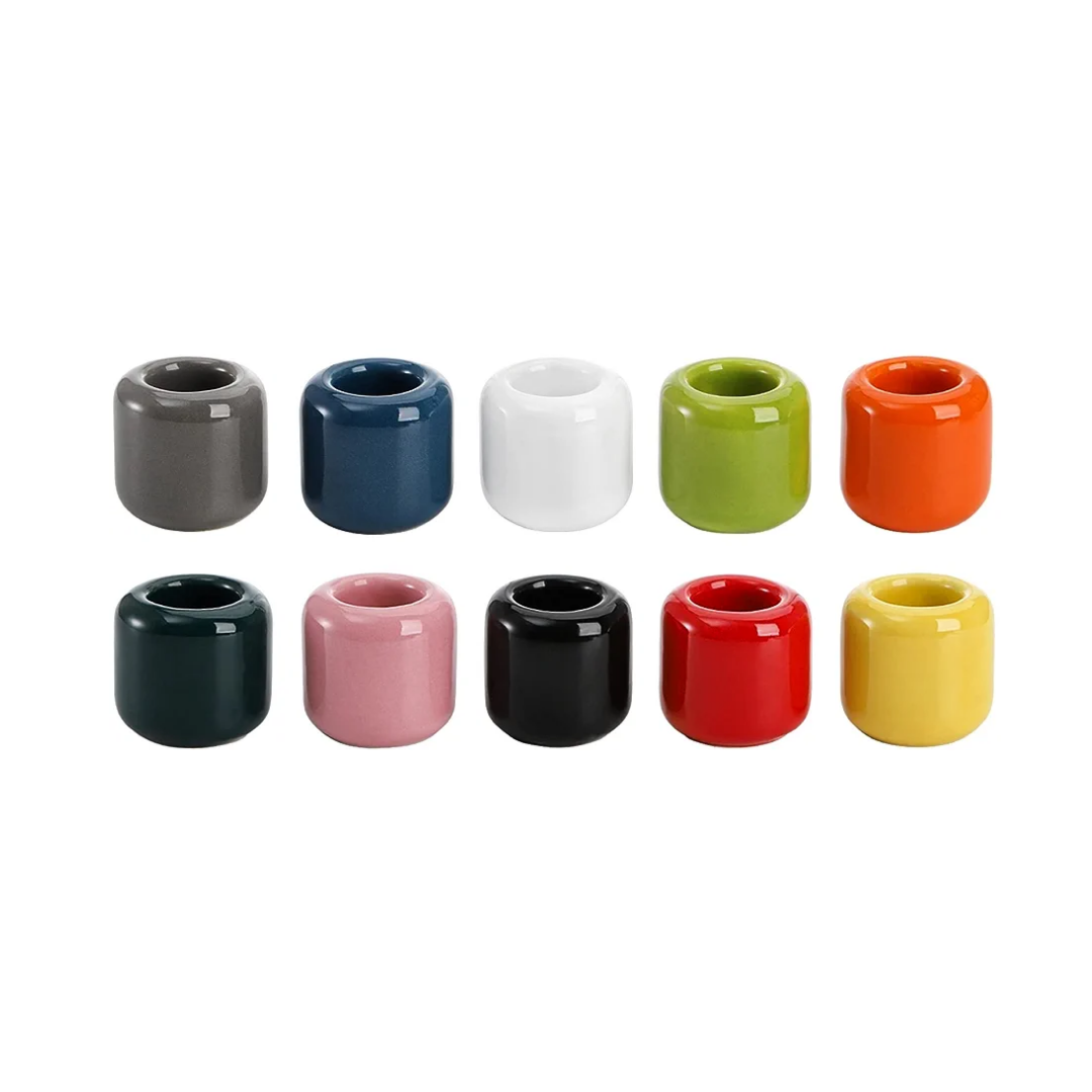 Small Ceramic Candle Holder ♡ Choose Your Colour