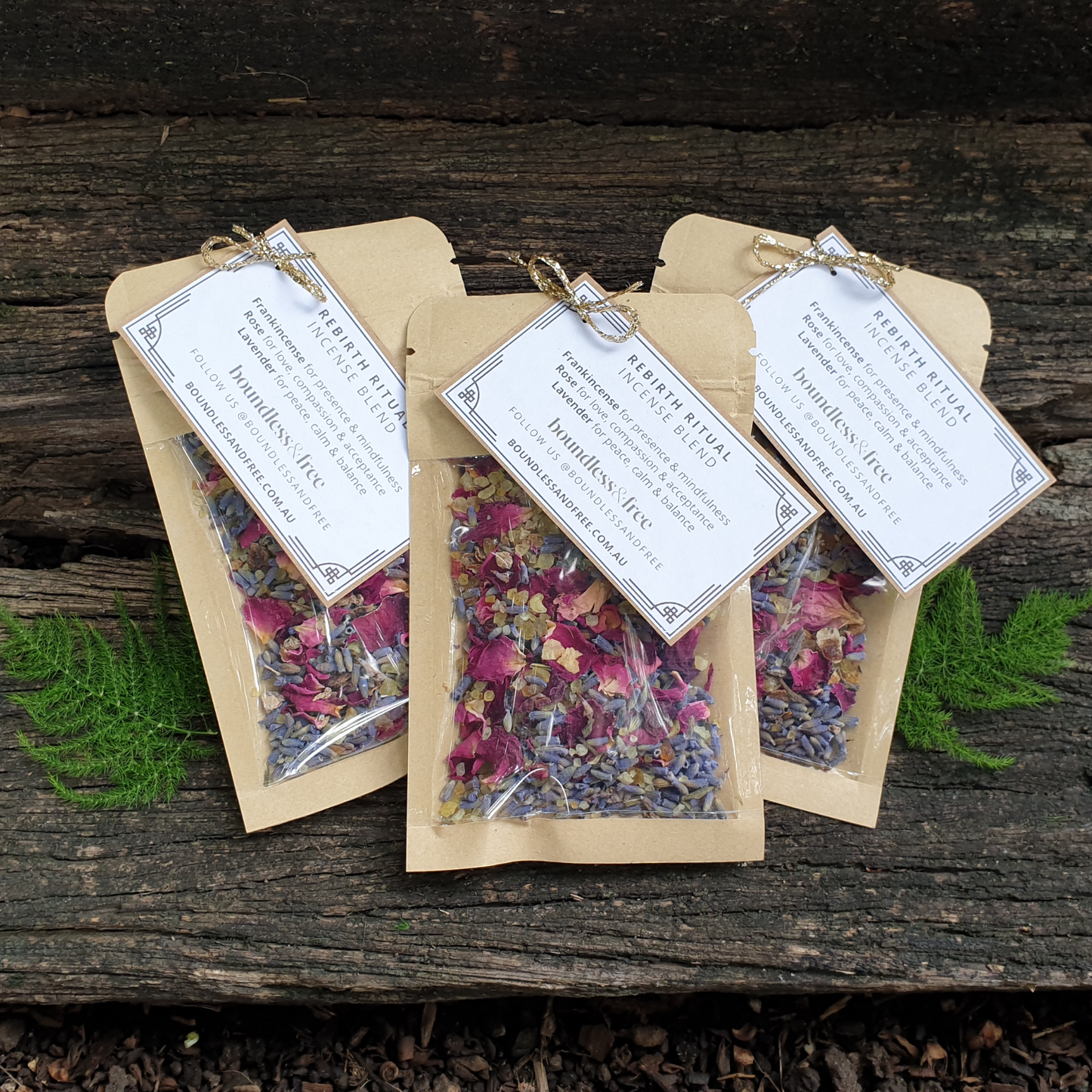 'Rebirth' Loose Incense Blend | For Renewal, Love & Inner Peace