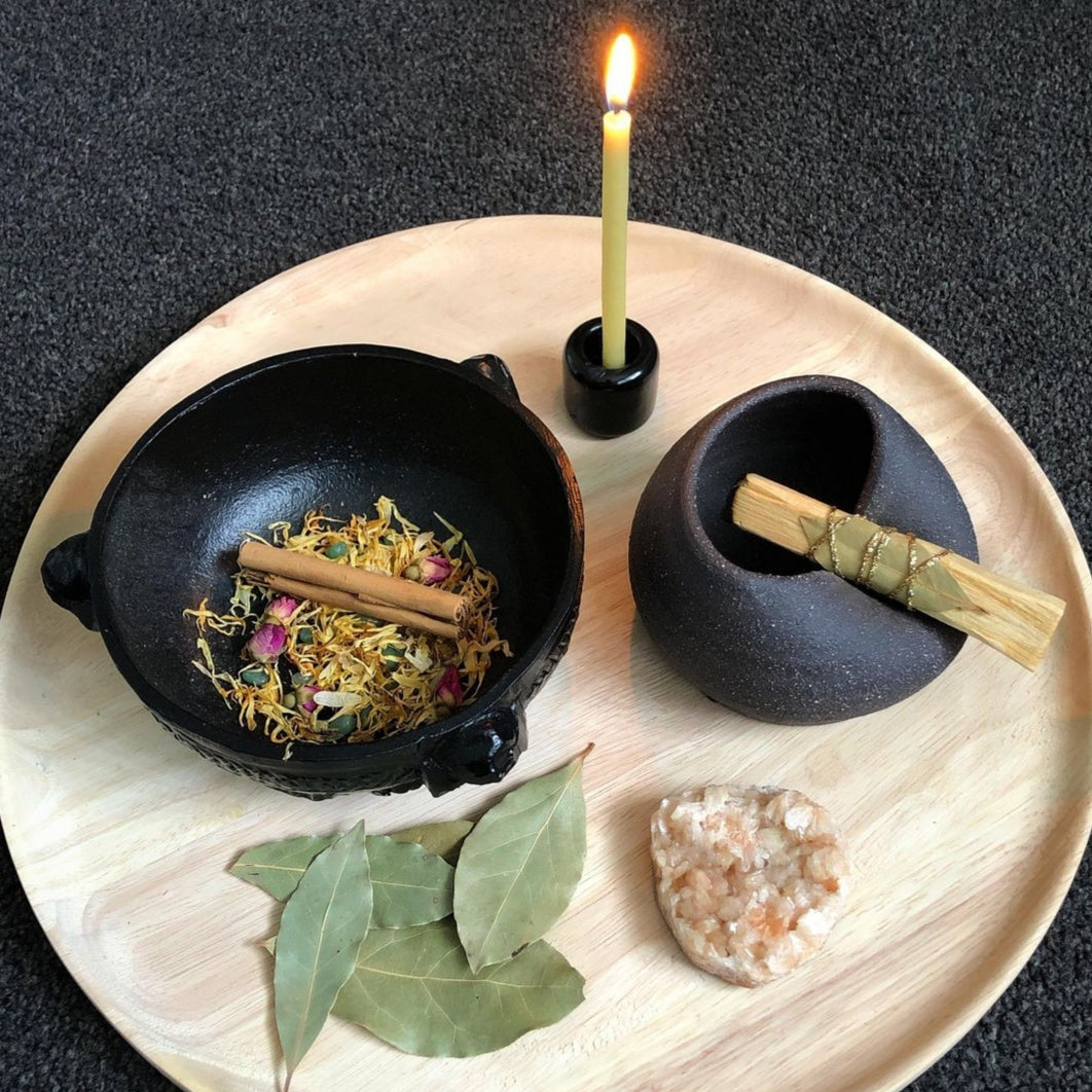 Small Ceramic Candle Holder ♡ Choose Your Colour