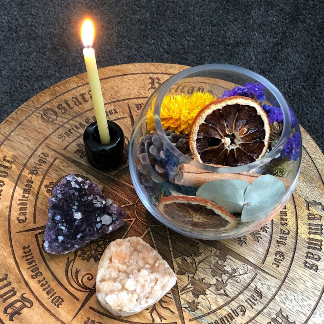 Small Ceramic Candle Holder ♡ Choose Your Colour