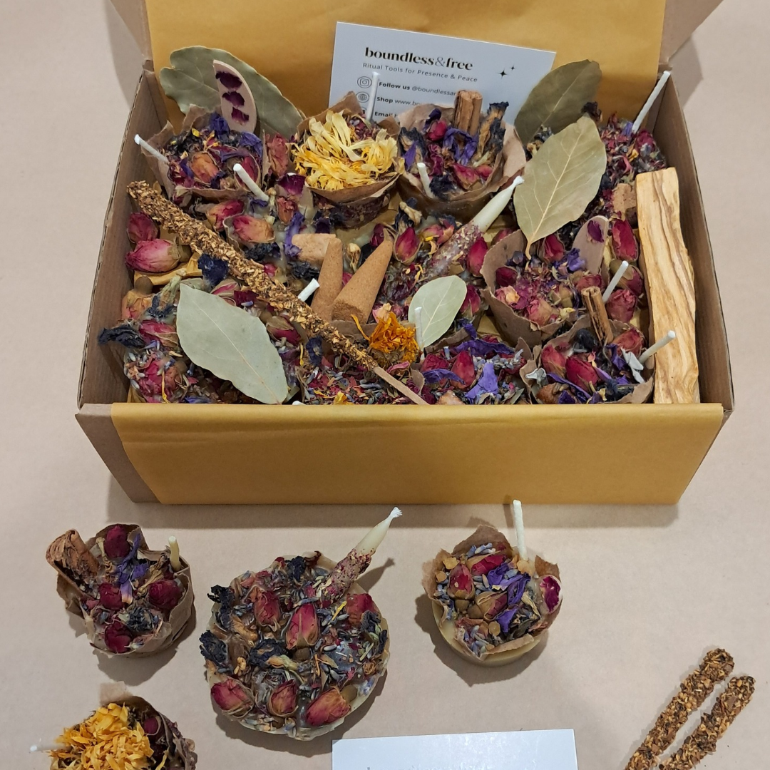 Fire Starters ♡ Beeswax & Organic Botanicals