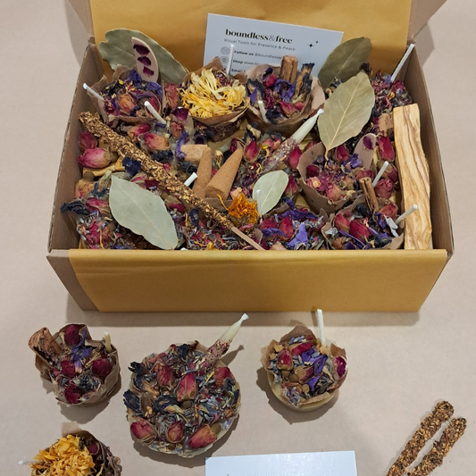 Fire Starters ♡ Beeswax & Organic Botanicals