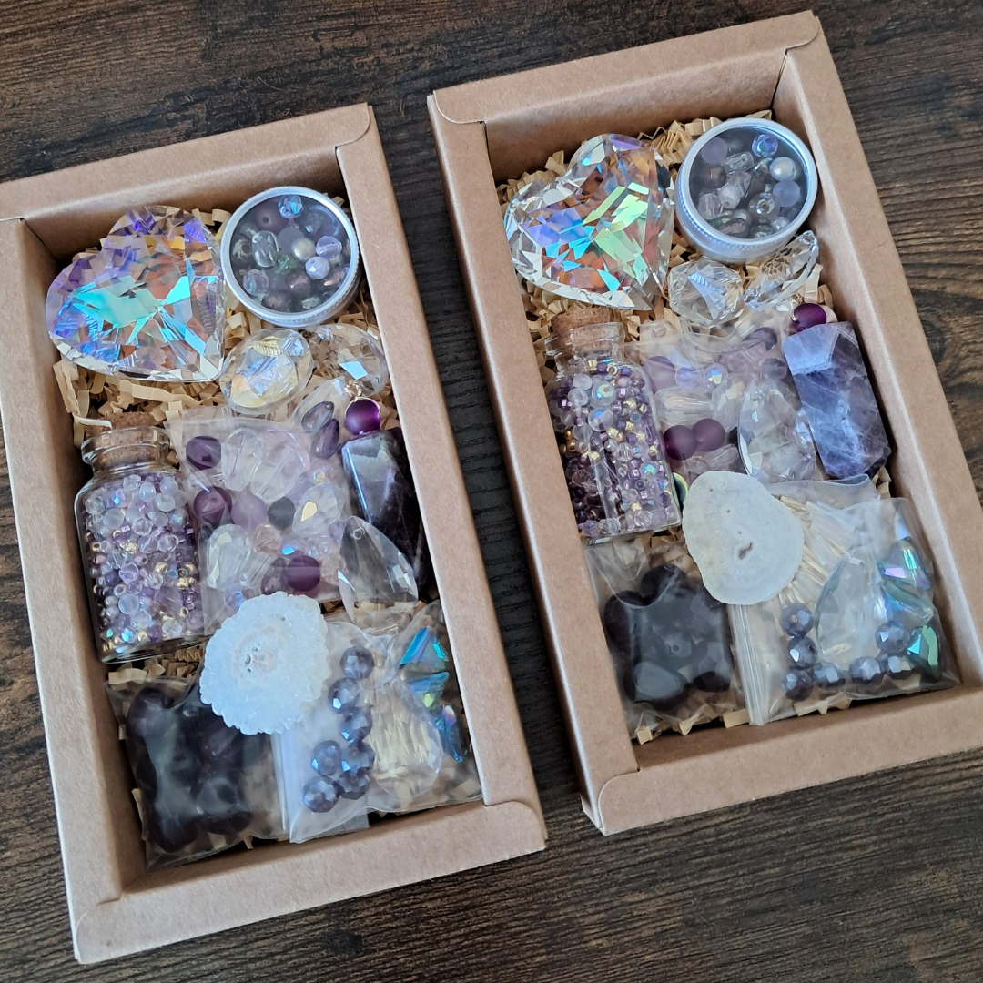 Amethyst DIY Suncatcher Bead Kit