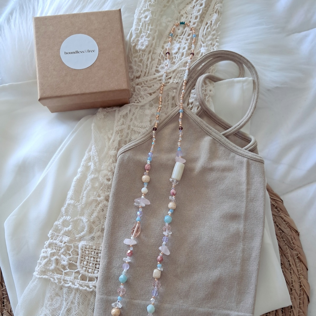 'Day Dream' Long Bead Necklace ♡