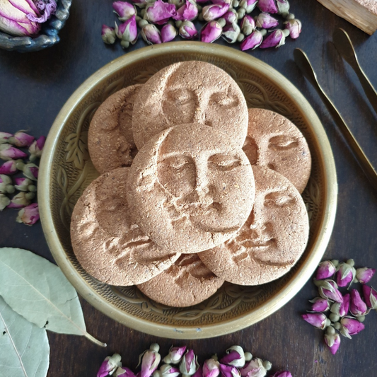 Lavender & Sandalwood |Mystic Moon Incense Disc