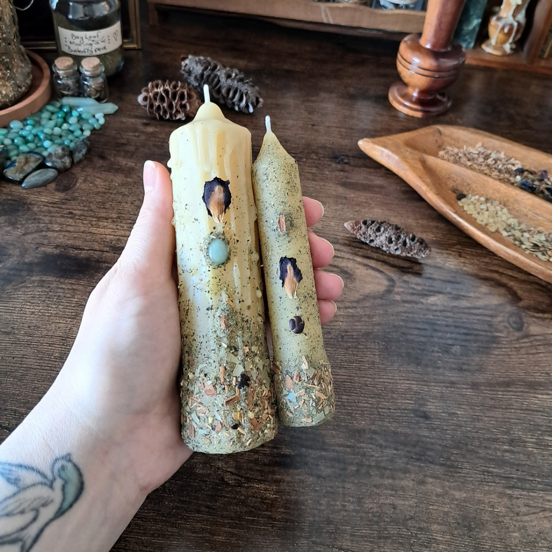 The Mystic's Forest Ritual Pair