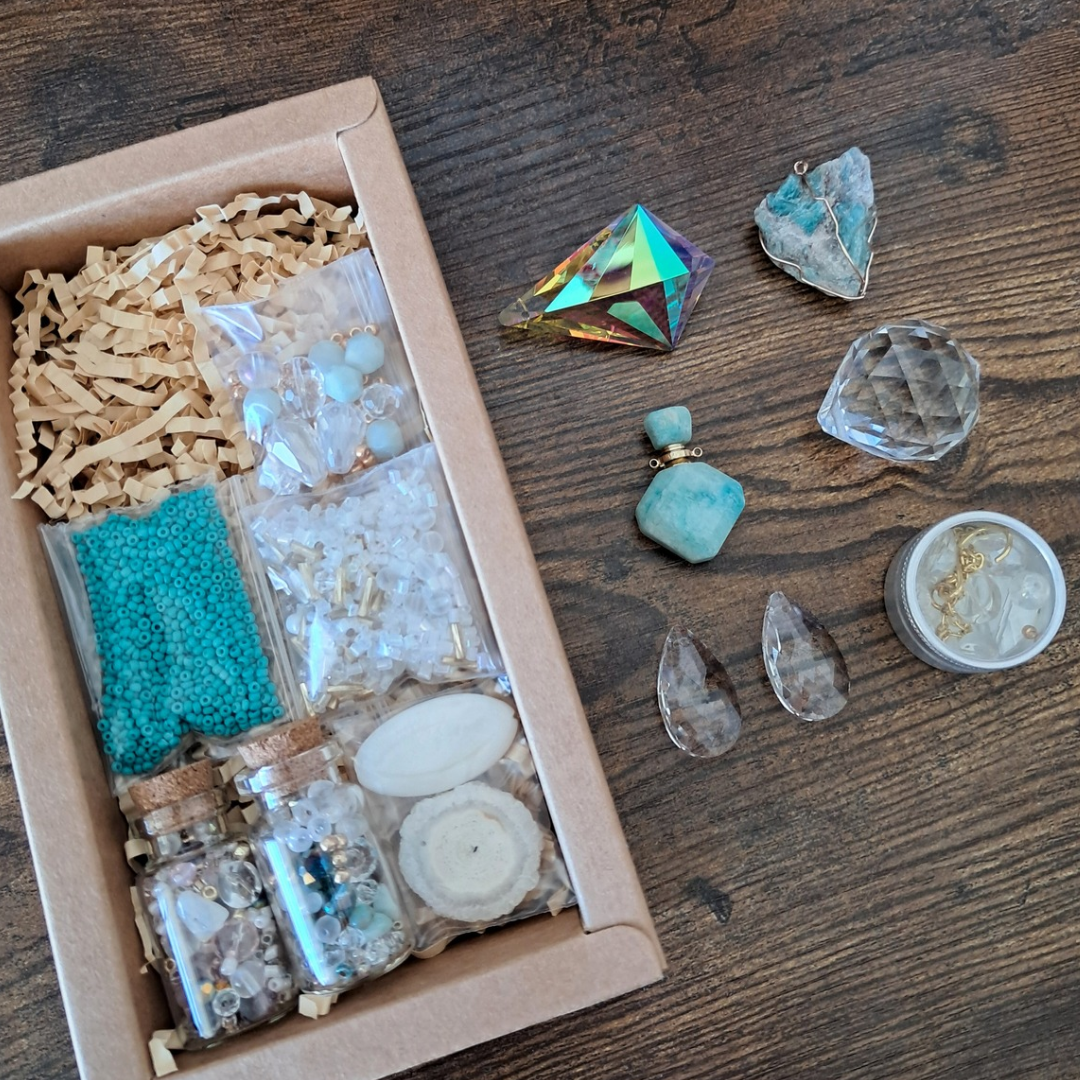 Amazonite DIY Suncatcher Bead Kit