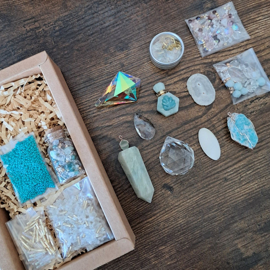 Amazonite DIY Suncatcher Bead Kit
