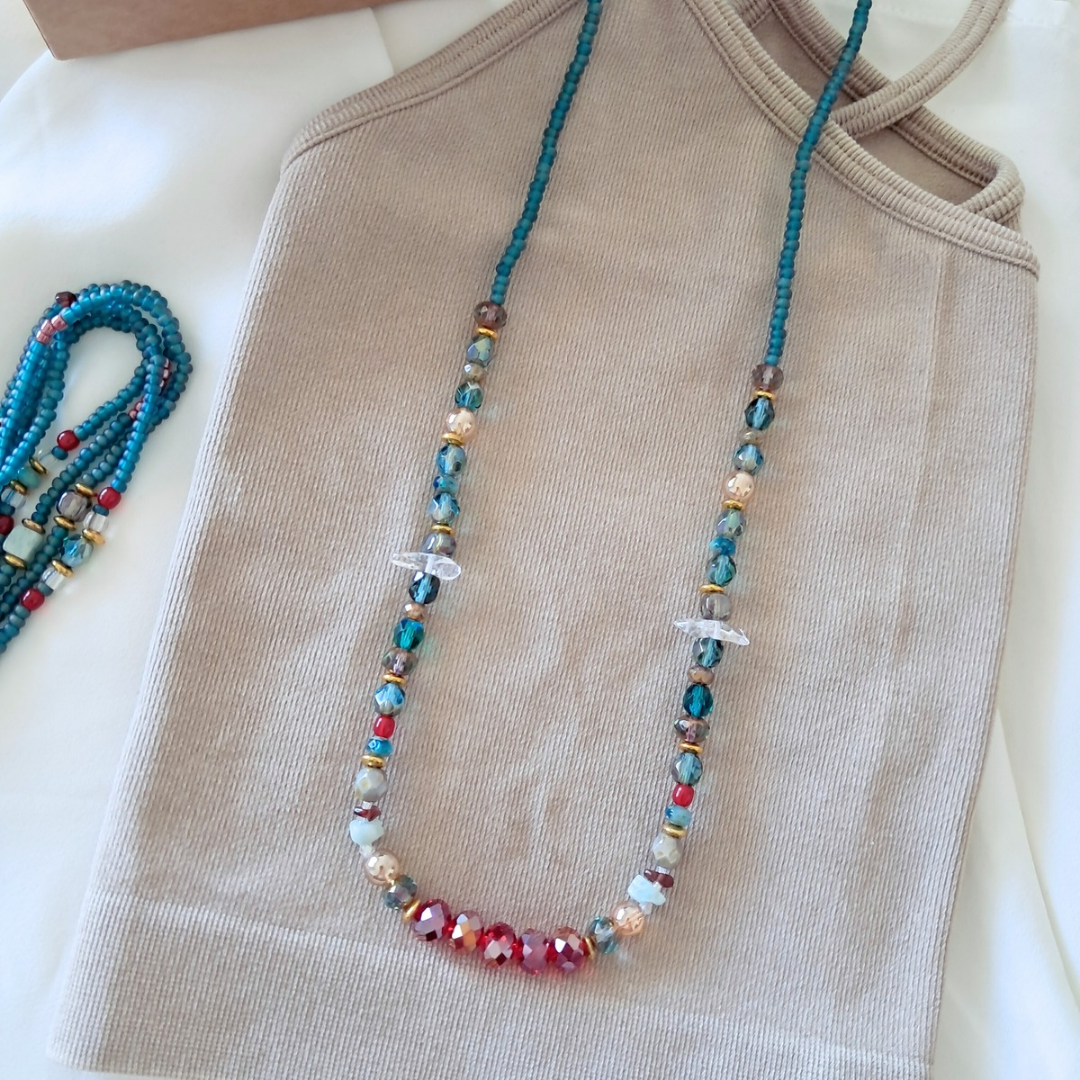 'Temple Muse' Bead Necklace ♡