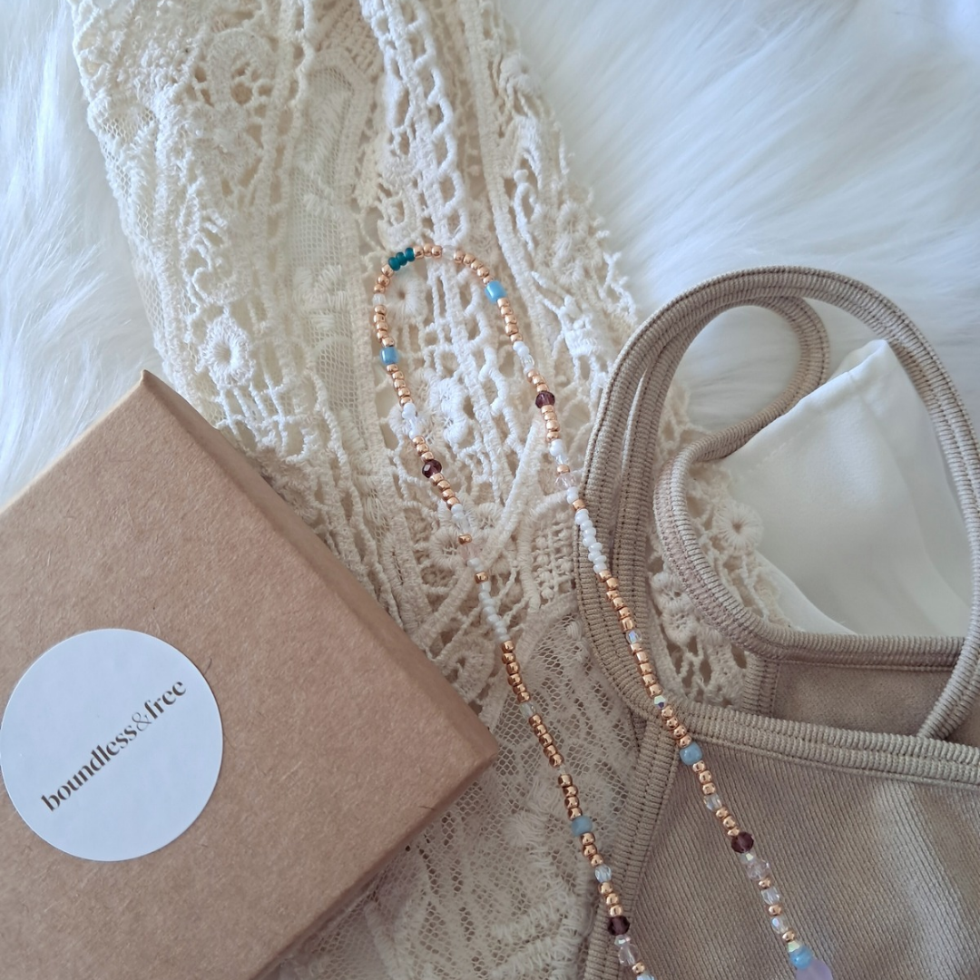 'Day Dream' Long Bead Necklace ♡