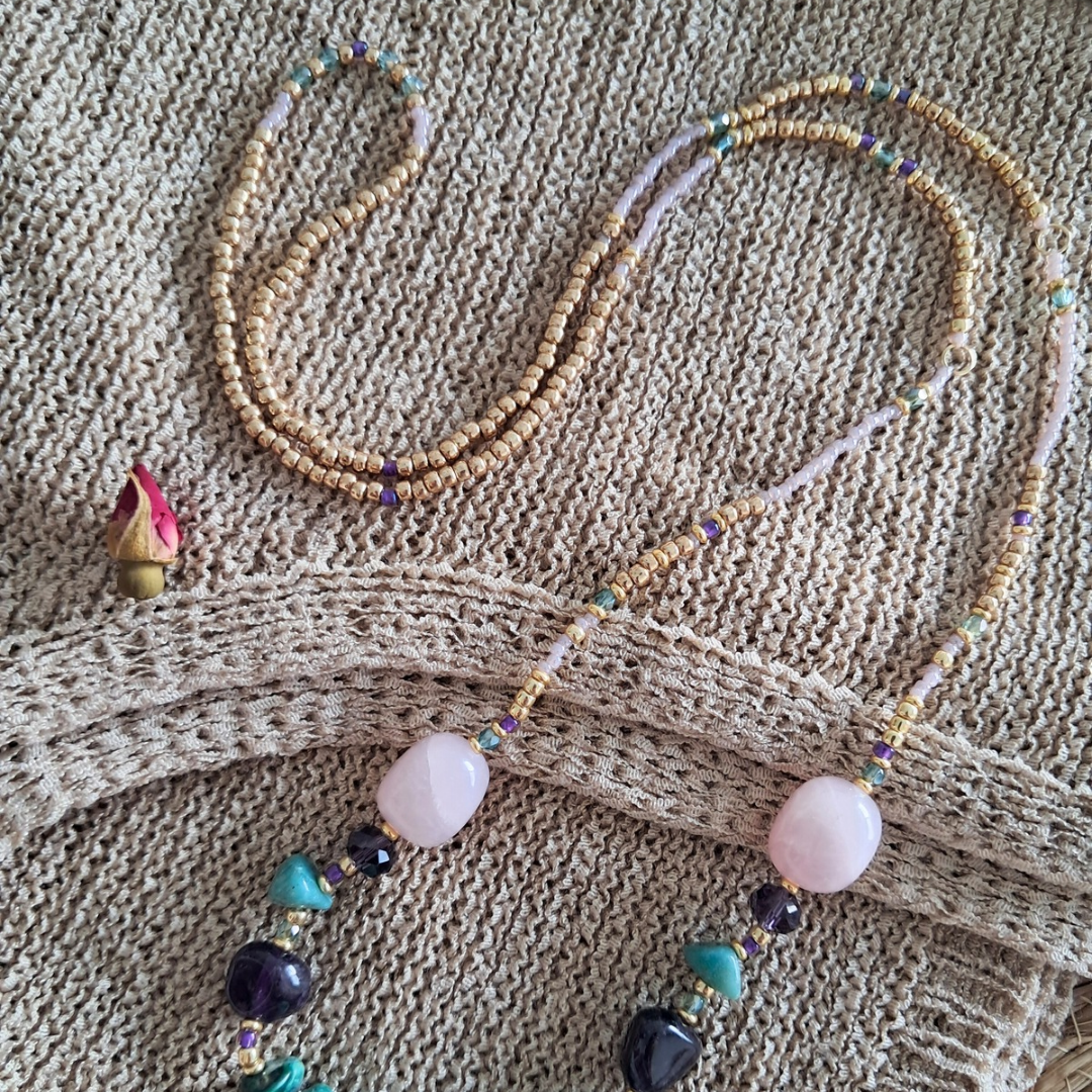 'Sovereign Spirit' Turquoise Gemstone Necklace