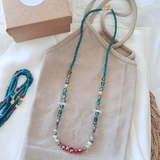 'Temple Muse' Bead Necklace ♡