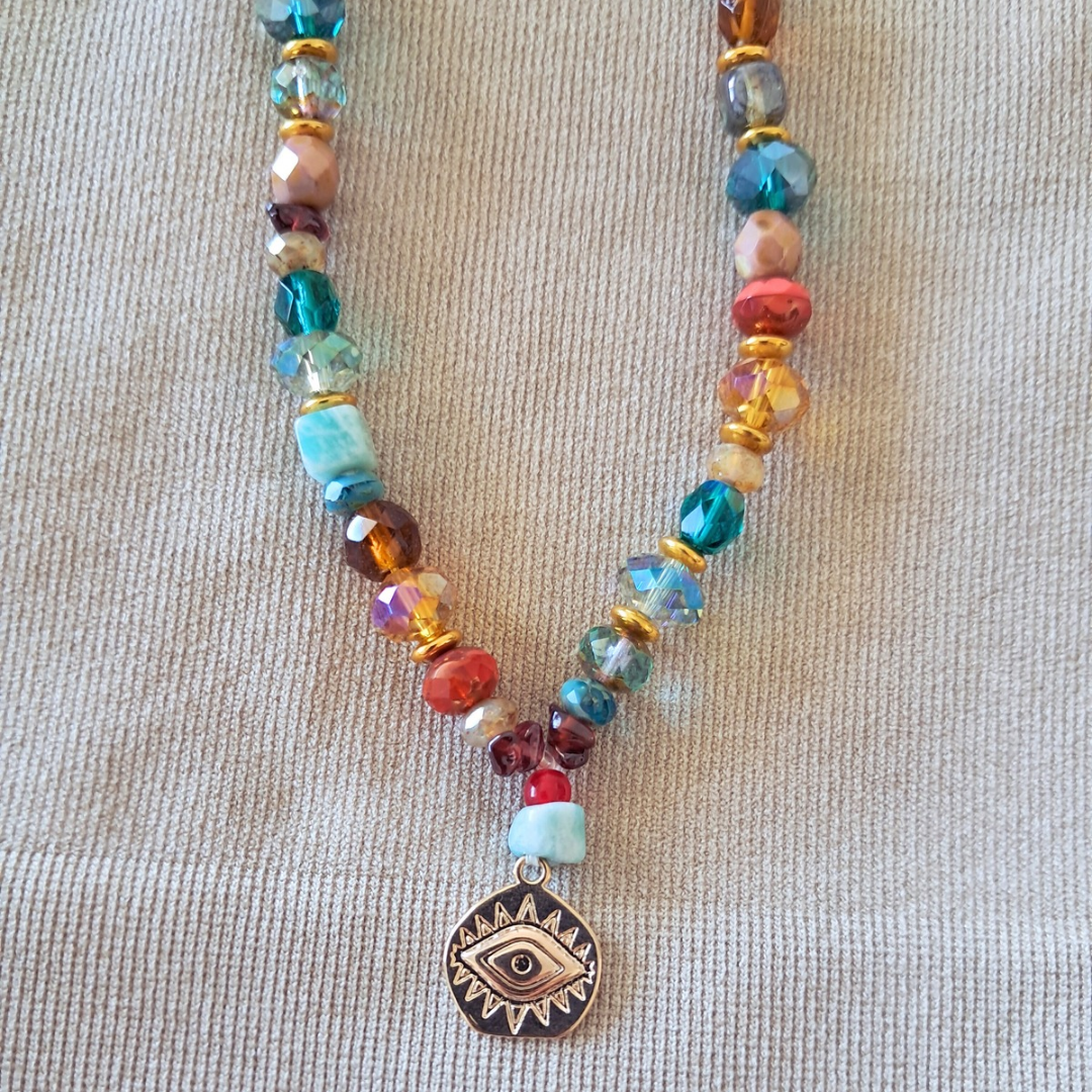 'Temple Muse' Bead Necklace ♡