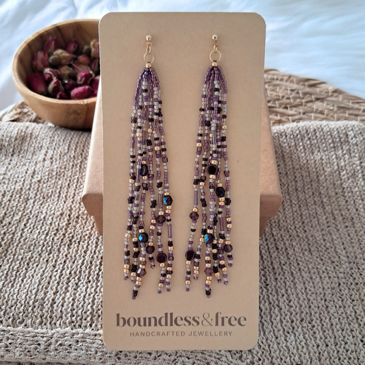 'Astral Gypsy' Bead Earrings | One-of-a-kind