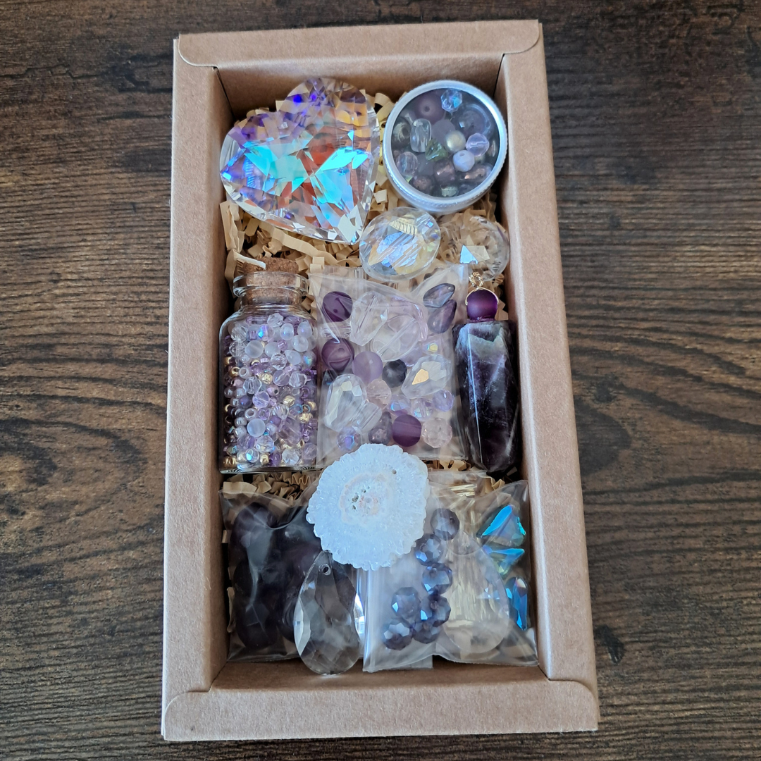Amethyst DIY Suncatcher Bead Kit