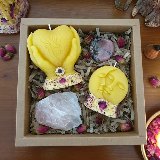 'Held in Light' Gift Box | with Crystals