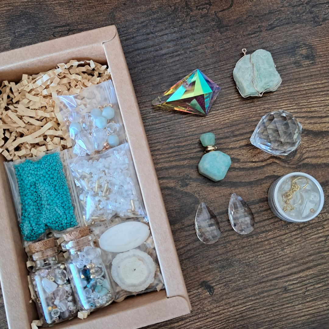 Amazonite DIY Suncatcher Bead Kit