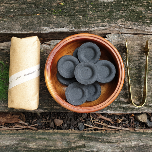 Natural Bamboo Charcoal Discs Spiritual Gift Shop Australia