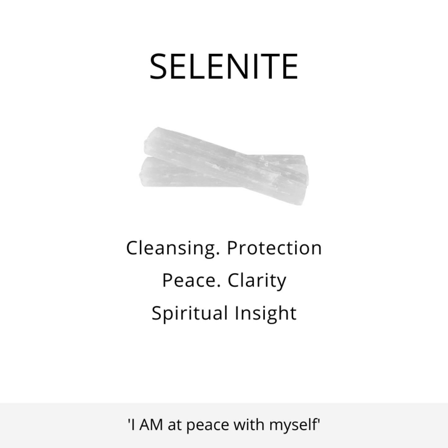 Selenite Slab ♡ Crystal Charging Plate